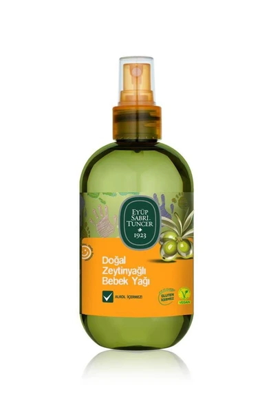 Eyüp Sabri Tuncer Doğal Zeytinyağlı Bebek Yağı 280 ml ürün görseli 1