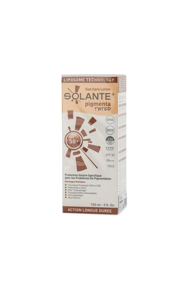 Solante Pigmenta Tinted Spf 50+ Losyon ürün görseli 1