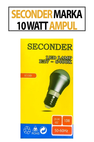 Led 10 Watt Tasarruflu Ampul - Resim 2