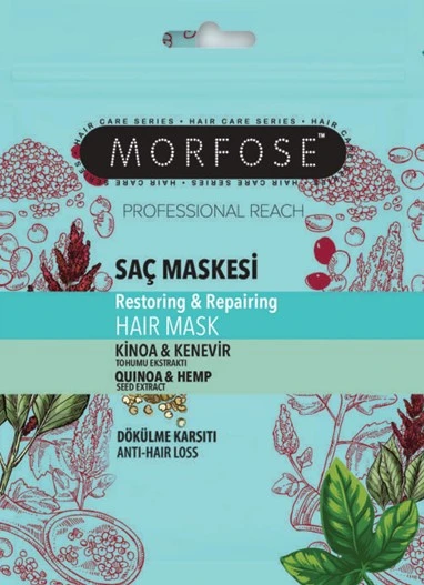 Morfose Saç Maskesi Kinoa Kenevir 25ml ürün görseli 1