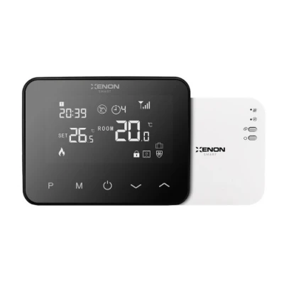 Xenon Smart Oda Termostatı ve Su Vanası | 2'li Set, Wifi Mobil Kontrol, Akıllı Isıtma Otomasyonu ürün görseli 1