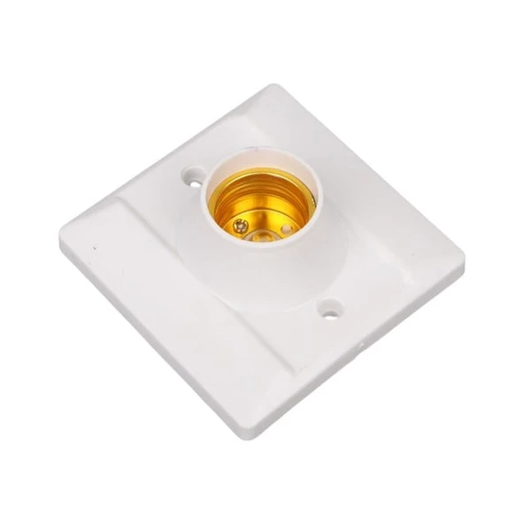 Ledx E27 Lamba Ampul Tutucu Taban - Resim 2