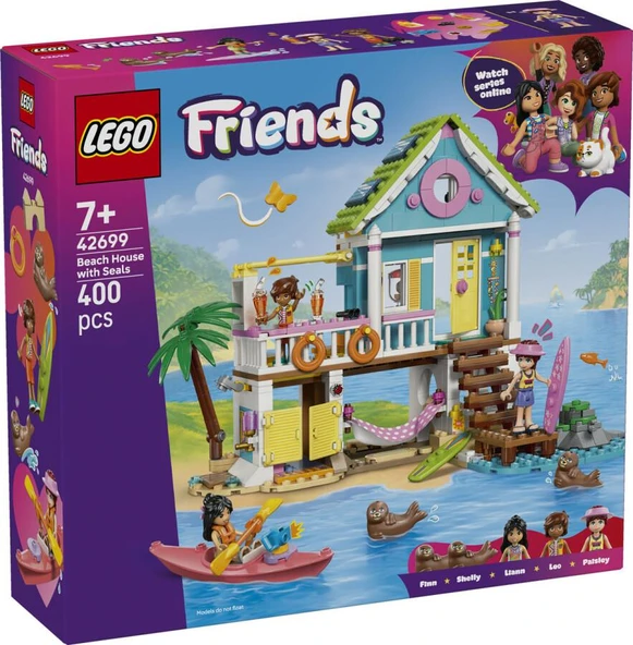LEGO Friends 42699 Beach House with Seals ürün görseli 1