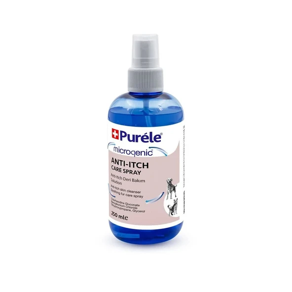 Purele Anti Itching Kedi Ve Köpekler İçin Kaşıntı Giderici Koruyucu Sprey 250 Ml ürün görseli 1