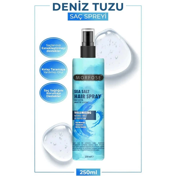 Morfose Deniz Tuzu Saç Spreyi 250 ml ürün görseli 1