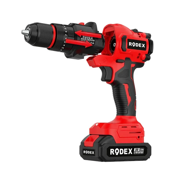 Rodex RDX2705 Çok Amaçlı Akülü El Aleti Matkap, Taşlama, Testere, Kompresör Seti Çift Bataryalı ürün görseli 1