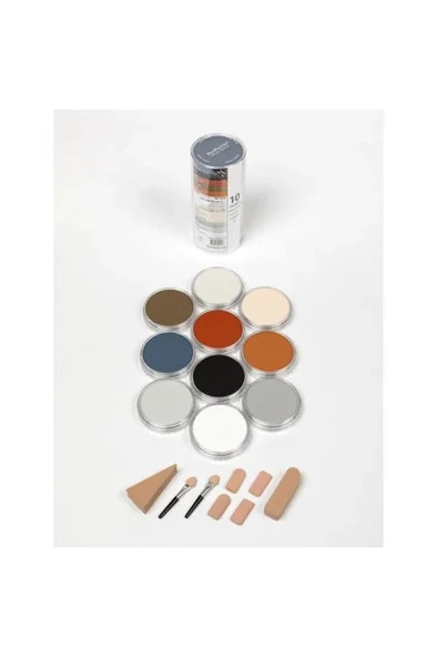 Panpastel Ultra Soft Artist Pastel Boya Farben 10lu Set 30102 ürün görseli 1