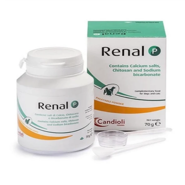 Candioli Renal-P Kedi Köpek Böbrek Destek Tozu 70 GR ürün görseli 1