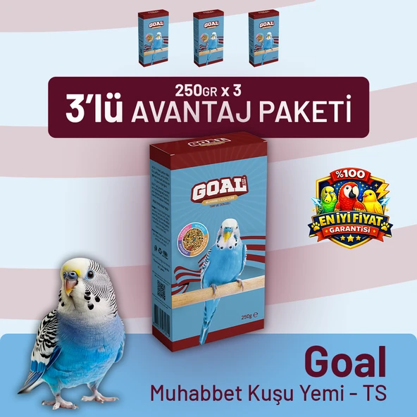 Bird Food Energy Goal Muhabbet Kuşu Yemi/TS 250 g - 3 Adet ürün görseli 1