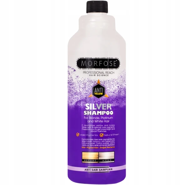 Morfose Silver Sampuan 1000 ml ürün görseli 1