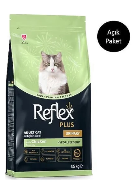 Reflex Plus Urinary Tavuk Etli 4 kg Yetişkin Kedi Maması - Açık Paket ürün görseli 1