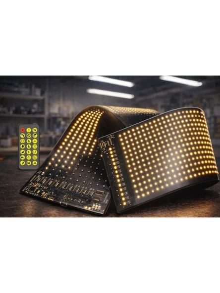 Ct 4568 Esnek Yapışkanlı LED Panel 96X16 Rgb ürün görseli 1