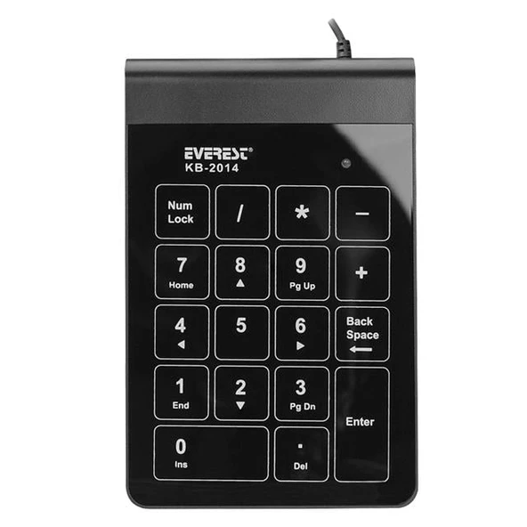 Everest KB-2014 USB Dokunmatik Numerik Standart Klavye ürün görseli 1