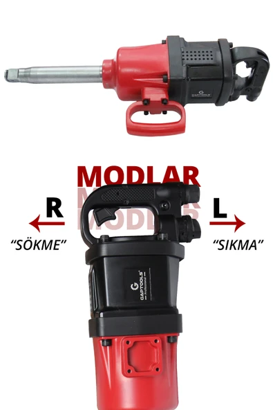 Gaptools Havalı Somun Sökme Uzun Tip Gp102 - Resim 4