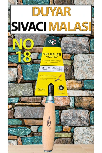 Sıva Malası Çelik 18 Nolu - Resim 2