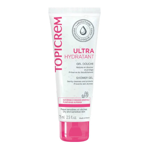 Topicrem Ultra Hydratant Shower Gel 75ml ürün görseli 1
