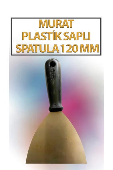 Plastik Saplı Spatula NO 120 (Ekonomik, Paslanmaz Spatula Ağız Genişliği 120 Mm) ürün görseli 1