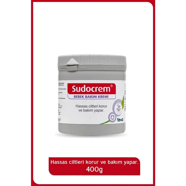 Sudocrem Pişik Kremi ve Bebek Bakım Kremi 400 gr ürün görseli 1