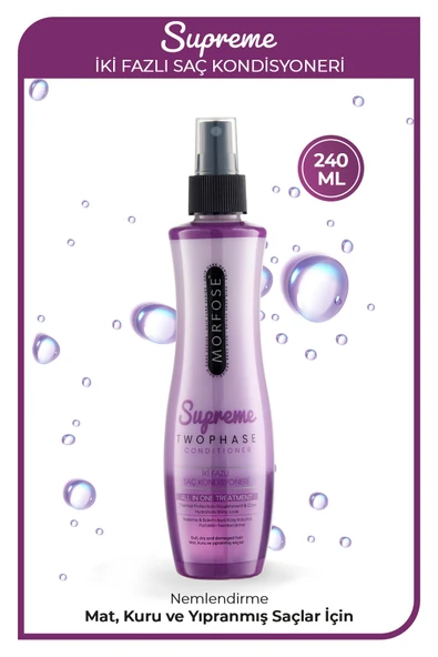 MORFOSE FÖN SUYU 240ML SUPREME - Resim 2