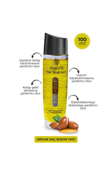 MORFOSE SAÇ SERUMU 100ML ARGAN BİTKİSEL - Resim 2