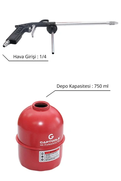 Gaptools Mazot Tabancası Gpmt01 - Resim 3