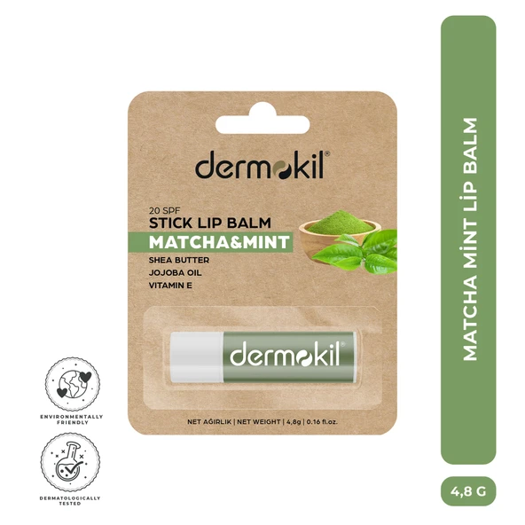 Dermokil Matcha Mint Lip Balm 4,8 g ürün görseli 1