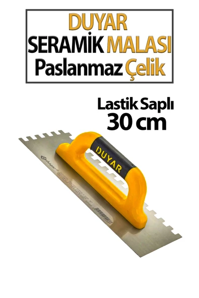 Seramik Malası Çelik Ergonomik 30 Cm - Resim 2
