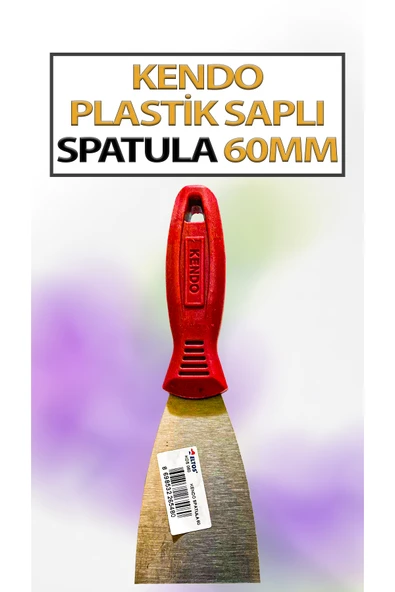Plastik Saplı Spatula NO 60 (Ekonomik, Paslanmaz Spatula (Ağız Genişliği 60 Mm) ürün görseli 1