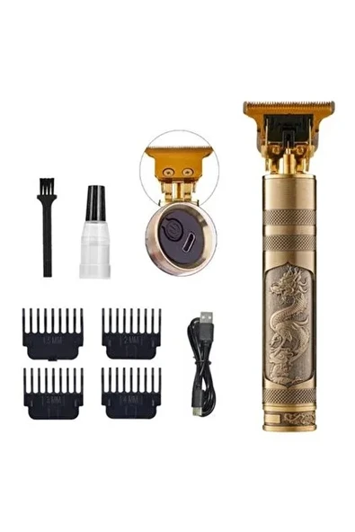 Hair Trimmer T Bıçak Sakal Ense Çizim Traş Makinesi SIFIR ÜRÜN ürün görseli 1