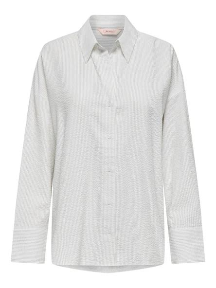 15369696 ONLOREGON BARI L/S STRIPE SHIRT WVN ürün görseli 1