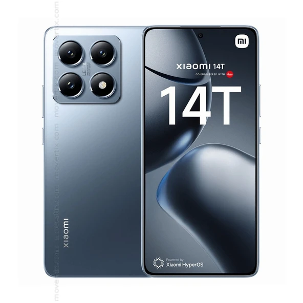 PTTAVM: Xiaomi 14T 12 GB 256 GB 12 GB Ram Titan Blue (Resmi