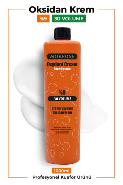 MORFOSE OKSİDAN 1000ML %9 30 VOLUME ürün görseli 1