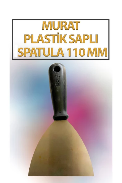 Plastik Saplı Spatula NO 110 (Ekonomik, Paslanmaz Spatula Ağız Genişliği 110 Mm) ürün görseli 1