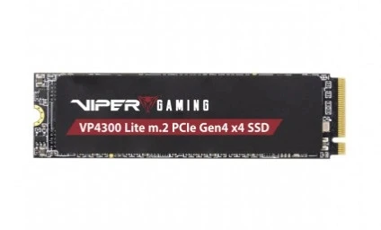 Patriot Viper Gaming VP4300 Lite PCIe Gne4 x4 M.2 SSD UP TO Okuma 7400 MB/s Yazma 6400 MB/s PS5 Uyumlu PS5 Read Speed 61 ürün görseli 1