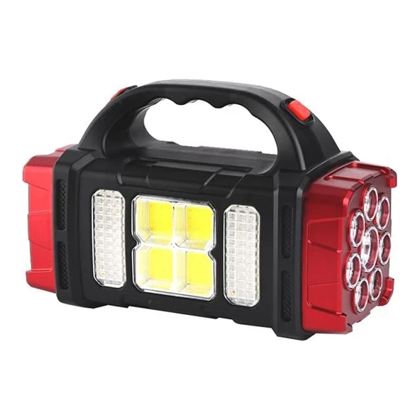 Powermaster HB-1678 Solarlı USB Çıkışlı Şarjlı 38 Watt Kamp Feneri ürün görseli 1