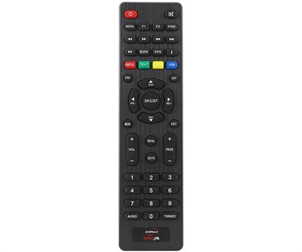 Korax IP Plus HD Uydu Alıcı Kumandası ürün görseli 1