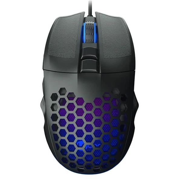 Lenovo Lecoo MS107 3200 DPI 7 Tuşlu Kablolu RGB Led Aydınlatmalı Gaming Oyuncu Mouse ürün görseli 1