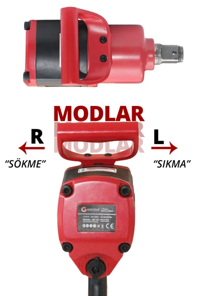 Gaptools Havalı Kısa Tip Somun Sökme Gp101 - Resim 4