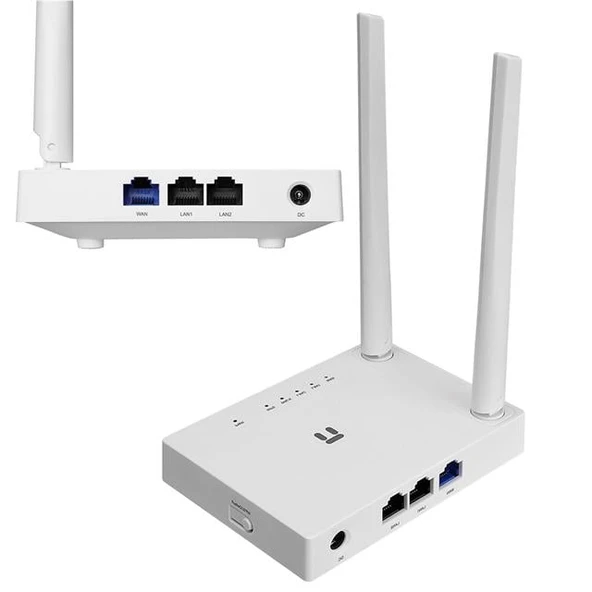 Netis W1 300 Mbps 2.4Ghz Kablosuz Router - Repeater - Access Point - Wisp Smart ürün görseli 1
