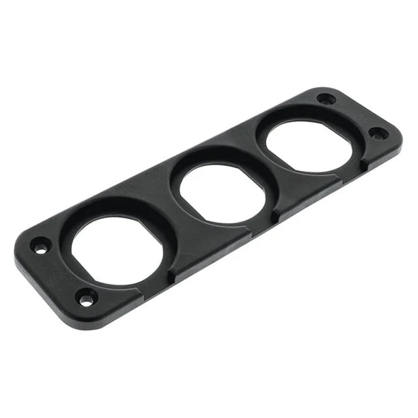 Powermaster IC-246E-3 Üçlü Gömme Soket Ve Ölçü Cihazları İçin Montaj Yuvası (28Mm Delik Çapı) ürün görseli 1