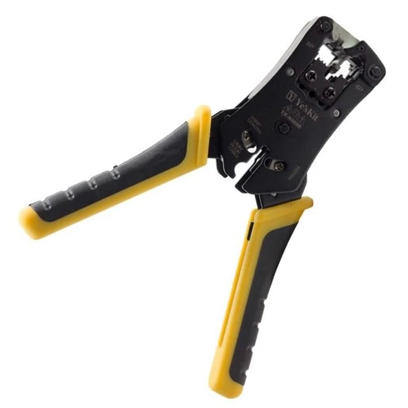 Yeskit YK-N468B RJ11-RJ12-RJ22-RJ45 Sıkma Pensesi ürün görseli 1