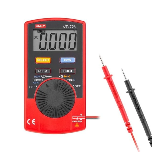 Powermaster UT-120A Cep Tipi Profesyonel Dijital Multimetre Ölçü Aleti ürün görseli 1