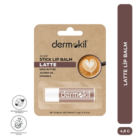 Dermokil Latte Lip Balm 4,8 g ürün görseli 1
