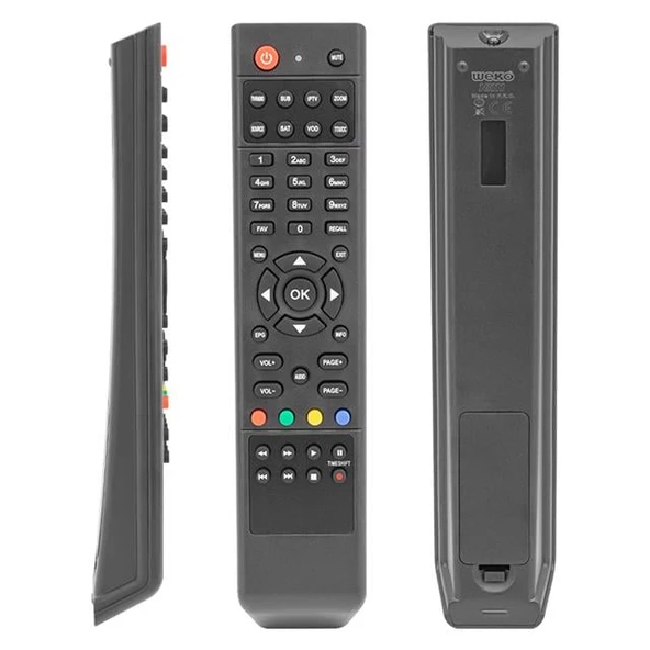 Hiremco Combo Zapper Uydu Alıcı Kumandası ürün görseli 1
