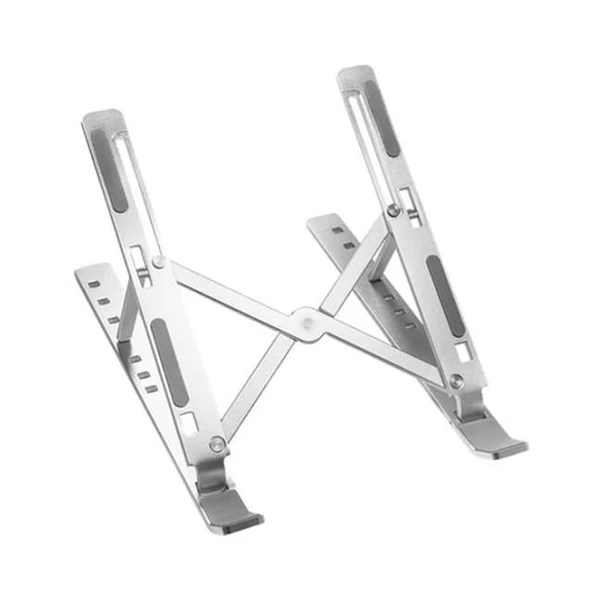 Frisby FNC-5150ST Taşınabilir Katlanır Alüminyum Tablet/Notebook/Laptop Stand Metalik Renk ürün görseli 1