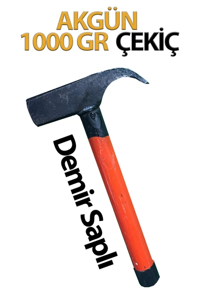 Çekiç Demir Saplı 1000 Gr - Resim 2