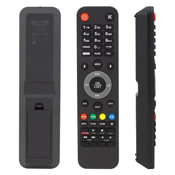 Next YE-17500 YE-18000 YE-19000 FTA CX Pvr Uydu Alıcı Kumandası ürün görseli 1