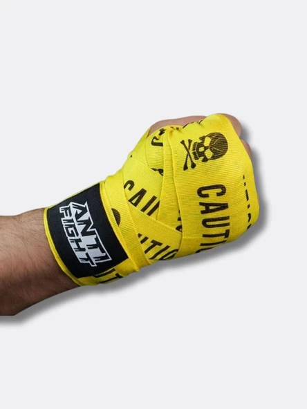 Anti Fight Caution Boks Bandajı - Resim 3