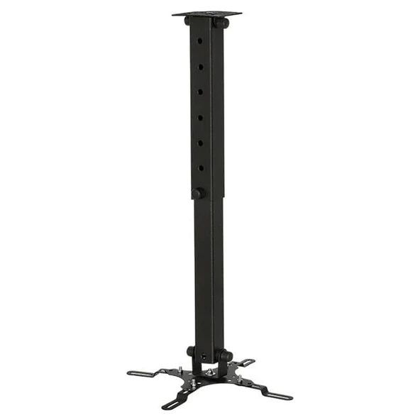 Vontech PR-03 35-55 Cm 360° Teleskopik Tavan Projeksiyon Askı Aparatı ürün görseli 1
