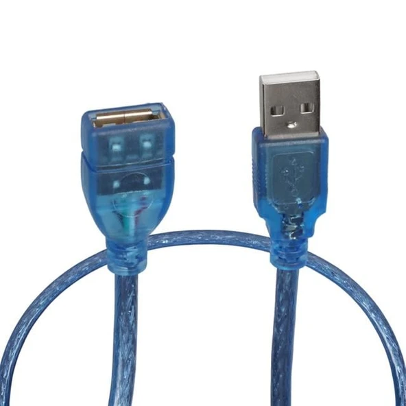 Powermaster PM-8608 Mavi 50 Cm USB 2.0 Uzatma Kablosu ürün görseli 1